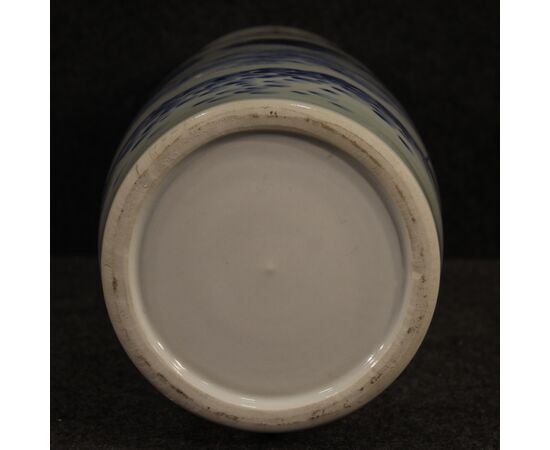 Chinese ceramic vase with landscape