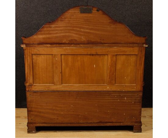 French dresser in mahogany wood from 20th century