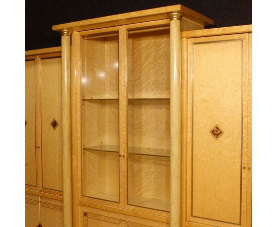 Libreria italiana in legno