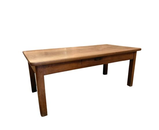 Tavolo anni ’30/’40 in olmo massiccio