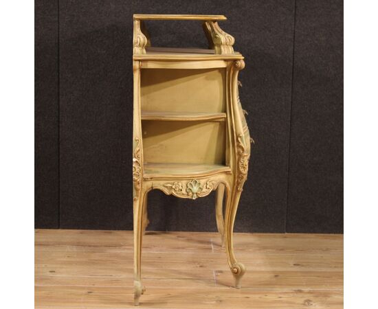 Lacquered sideboard in Venetian style from the 70s