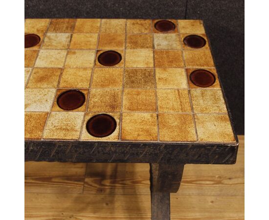 Tavolino francese firmato di design