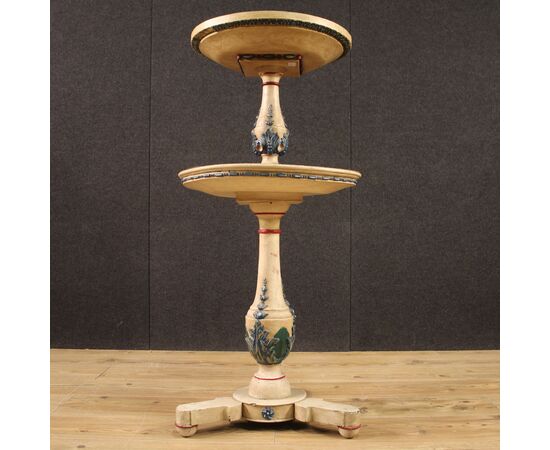 Étagère italiano laccato della prima metà del XX secolo