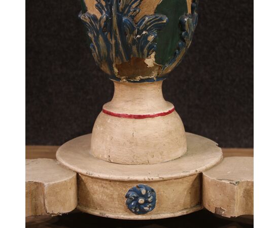 Étagère italiano laccato della prima metà del XX secolo