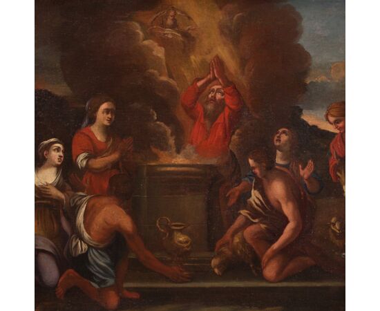 Quadro religioso della prima metà del XVIII secolo