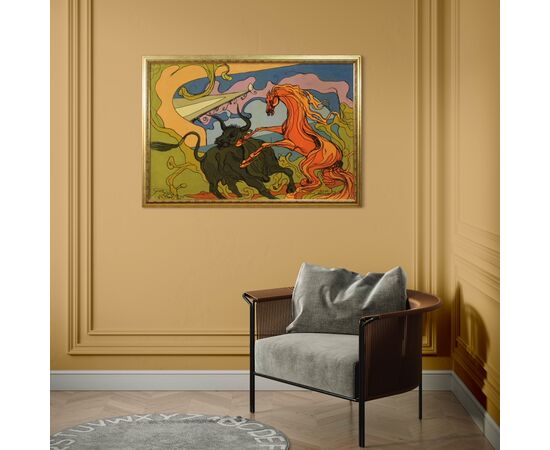 Modern Italian painting from the 20th century