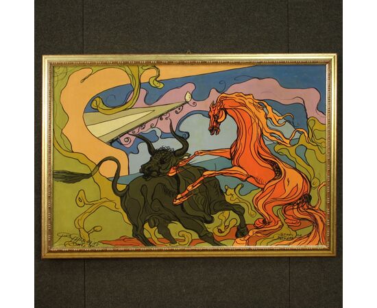 Modern Italian painting from the 20th century