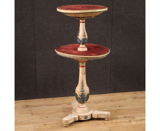 Étagère italiano laccato della prima metà del XX secolo