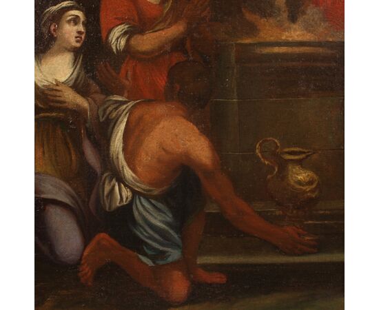 Quadro religioso della prima metà del XVIII secolo