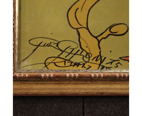 Modern Italian painting from the 20th century