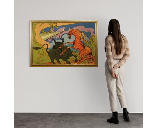 Modern Italian painting from the 20th century