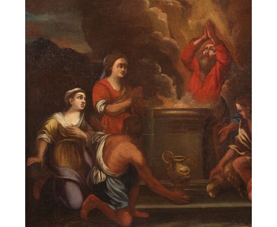 Quadro religioso della prima metà del XVIII secolo