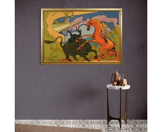 Modern Italian painting from the 20th century