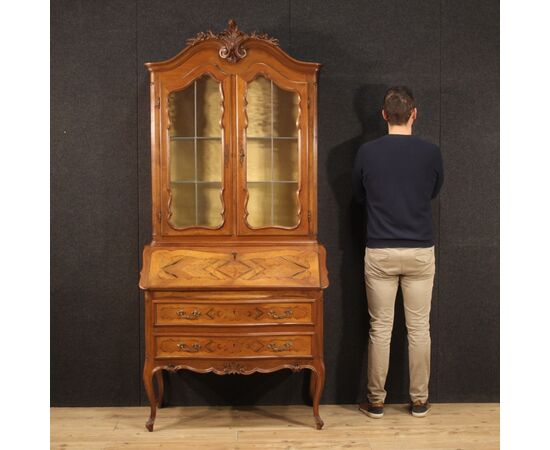 Elegante vetrina italiana doppio corpo anni 50'