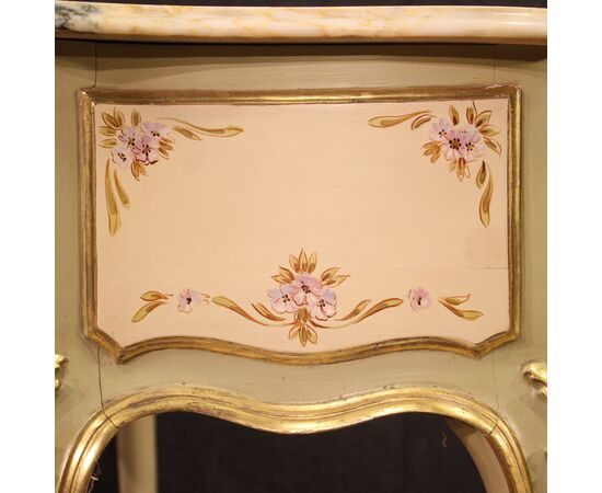 Italian lacquered console from the mid-20th century