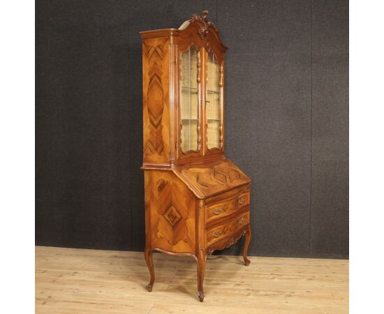 Elegante vetrina italiana doppio corpo anni 50'