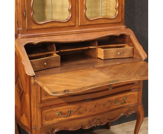 Elegante vetrina italiana doppio corpo anni 50'