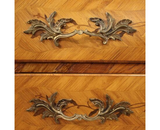 French inlaid bureau from 20th century