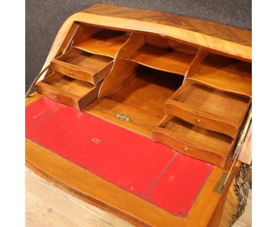 French inlaid bureau from 20th century