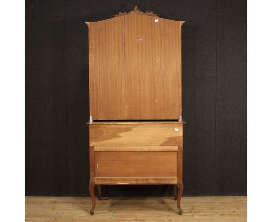 Elegante vetrina italiana doppio corpo anni 50'