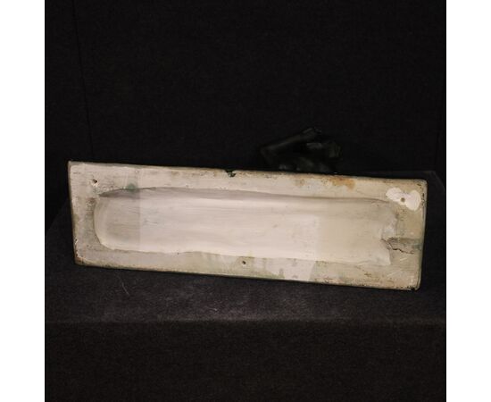 Scultura francese in gesso raffigurante Marinario