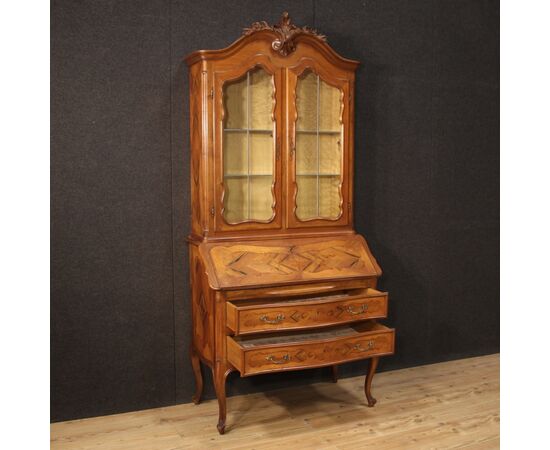 Elegante vetrina italiana doppio corpo anni 50'