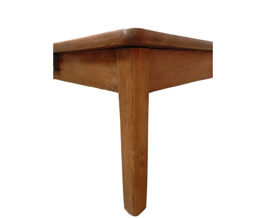 Tavolo anni ’30/’40 in olmo massiccio