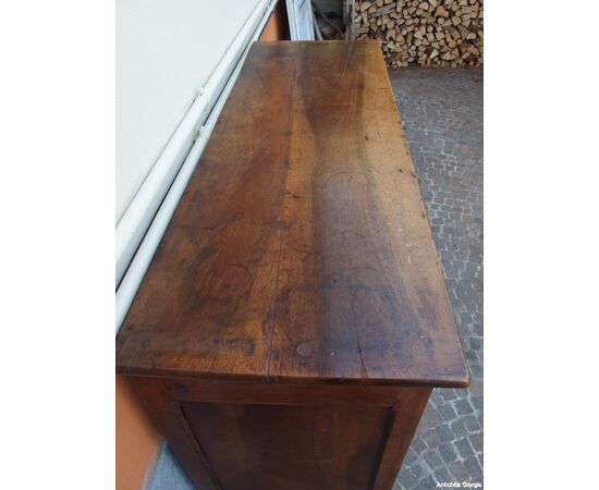 CREDENZA IN NOCE A TRE PORTE EPOCA PRIMI 800  cm L162xP55xH110