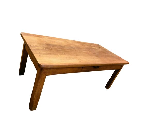 Tavolo anni ’30/’40 in olmo massiccio