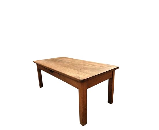 Tavolo anni ’30/’40 in olmo massiccio