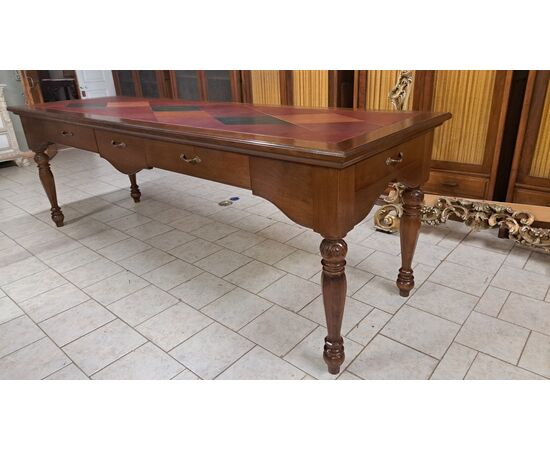 Grande tavolo da negozio a 7 cassetti