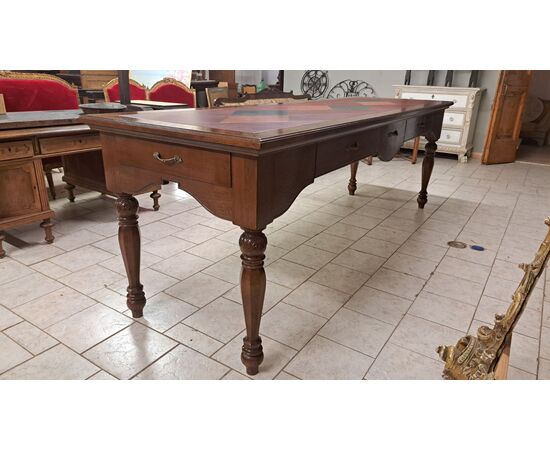 Grande tavolo da negozio a 7 cassetti