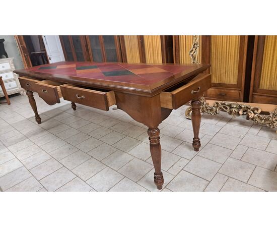 Grande tavolo da negozio a 7 cassetti