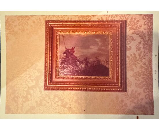 Battaglia, Jacques Courtois, dipinto ad olio su tela.