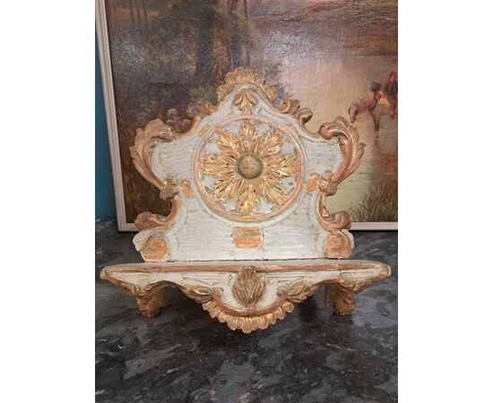 Leggio laccato e dorato del '700