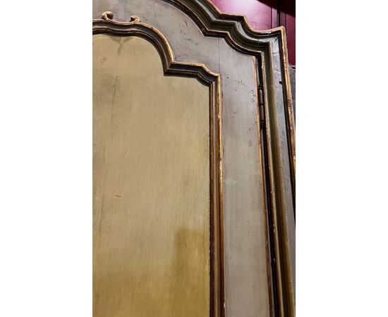 PTL719 - Porta antica con telaio, epoca '700, luce cm L 88 x H 240