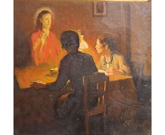 INTERIOR SCENE - CAFIERO FILIPPELLI (1889 - 1973)