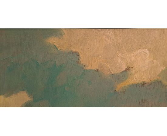 FIGURES AT SUNSET - RENATO NATALI (1883 - 1979)