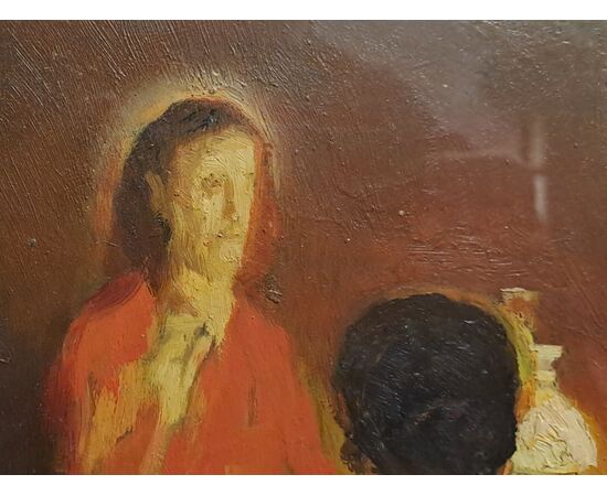 INTERIOR SCENE - CAFIERO FILIPPELLI (1889 - 1973)