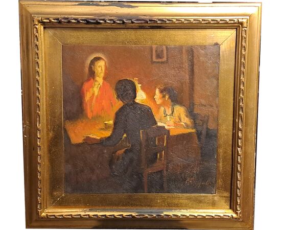 INTERIOR SCENE - CAFIERO FILIPPELLI (1889 - 1973)