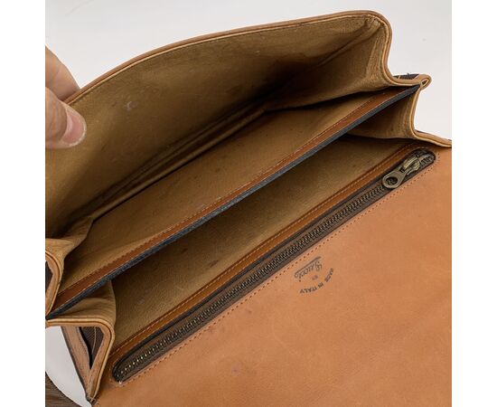 GUCCI Borsa a Tracolla Vintage in Tela Col. Marrone M