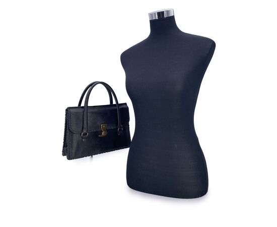 GUCCI Borsa a Mano in Pelle Col. Nero S