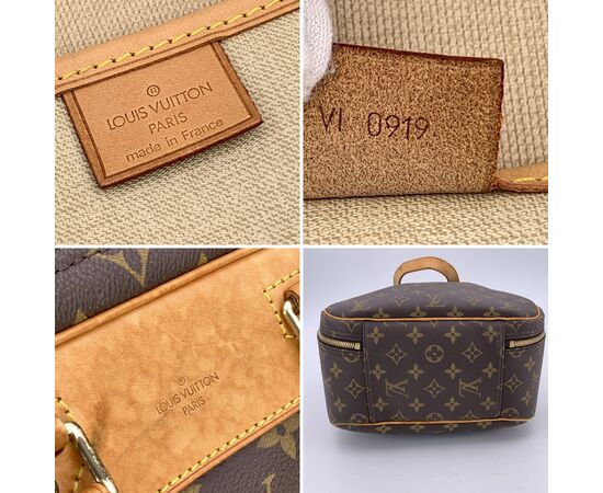LOUIS VUITTON Borsa da Viaggio in Tela Col. Marrone Excursion M