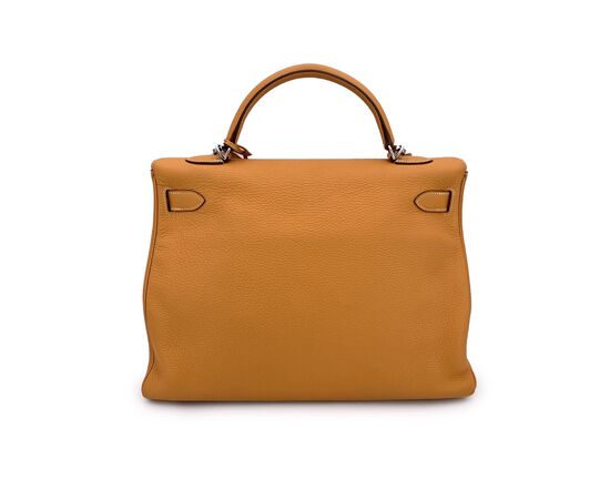 HERMES Borsa a Mano in Pelle Col. Giallo Kelly 40 L