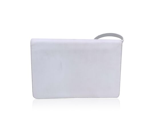 DIOR Borsa a Tracolla Vintage in Pelle Col. Bianco S