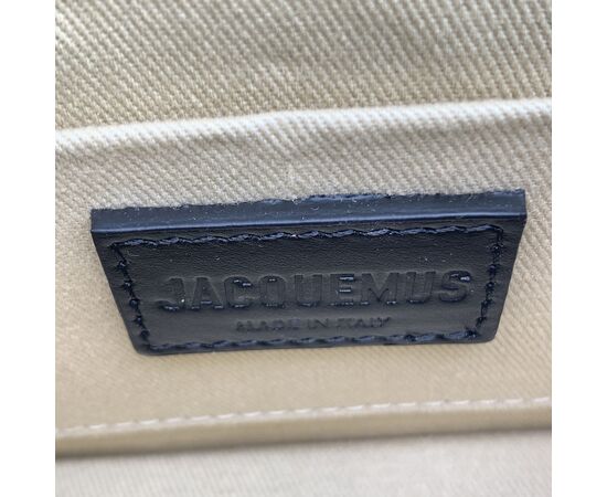 JACQUEMUS Borsa a Mano in Pelle Col. Nero Chiquito S