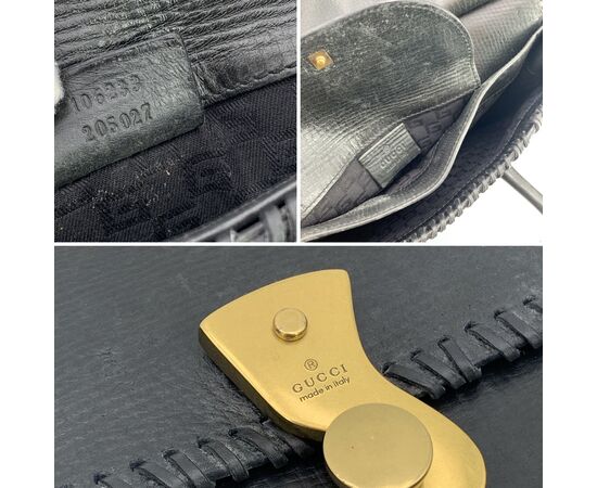 GUCCI Borsa a Mano in Pelle Col. Nero S