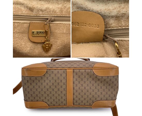 GUCCI Borsa a Mano Vintage in Tela Col. Beige M