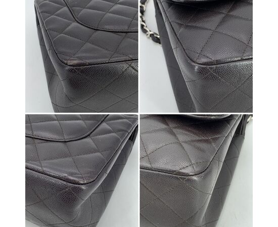 CHANEL Borsa a Tracolla in Pelle Col. Marrone Timeless/Classique M