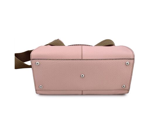 FENDI Borsa a Mano in Pelle Col. Rosa Peekaboo X-Lite M
